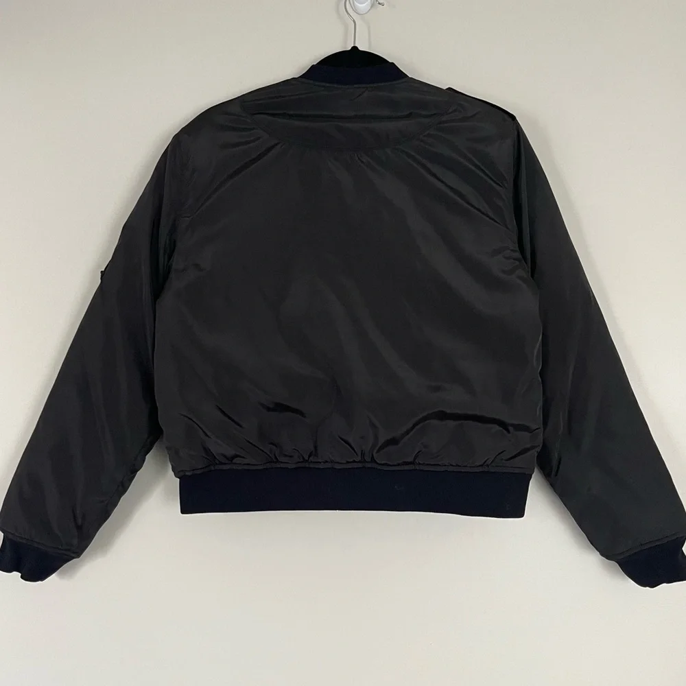 MCGUIRE Bomber Shell Nylon Quilted Lined Jacket Sz M* - Picture 4 of 15